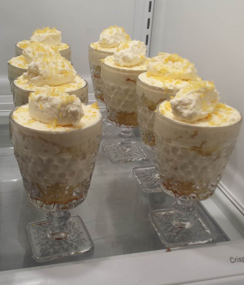 Lemon Mousse Trifle