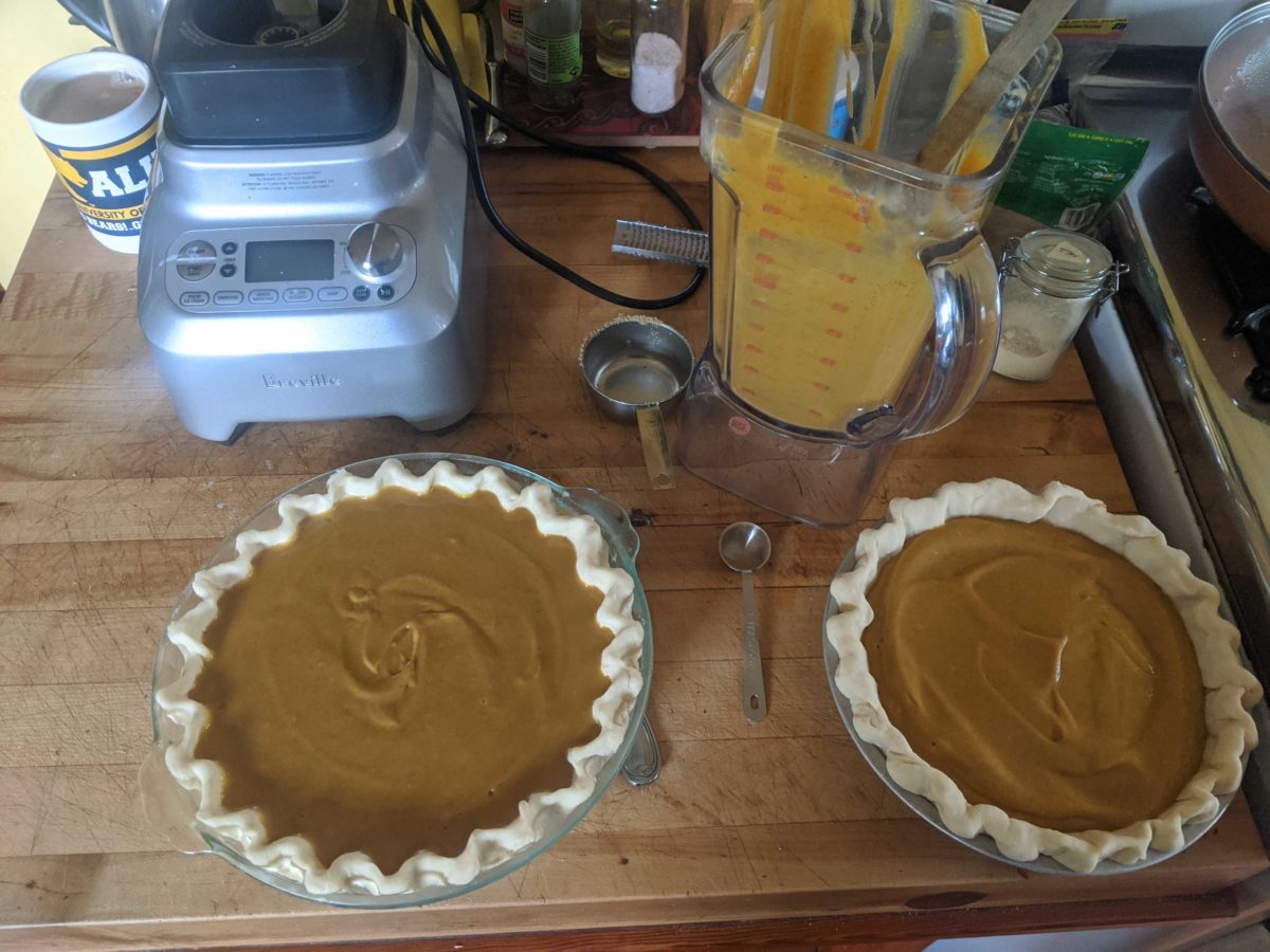 Buttermilk pie crust