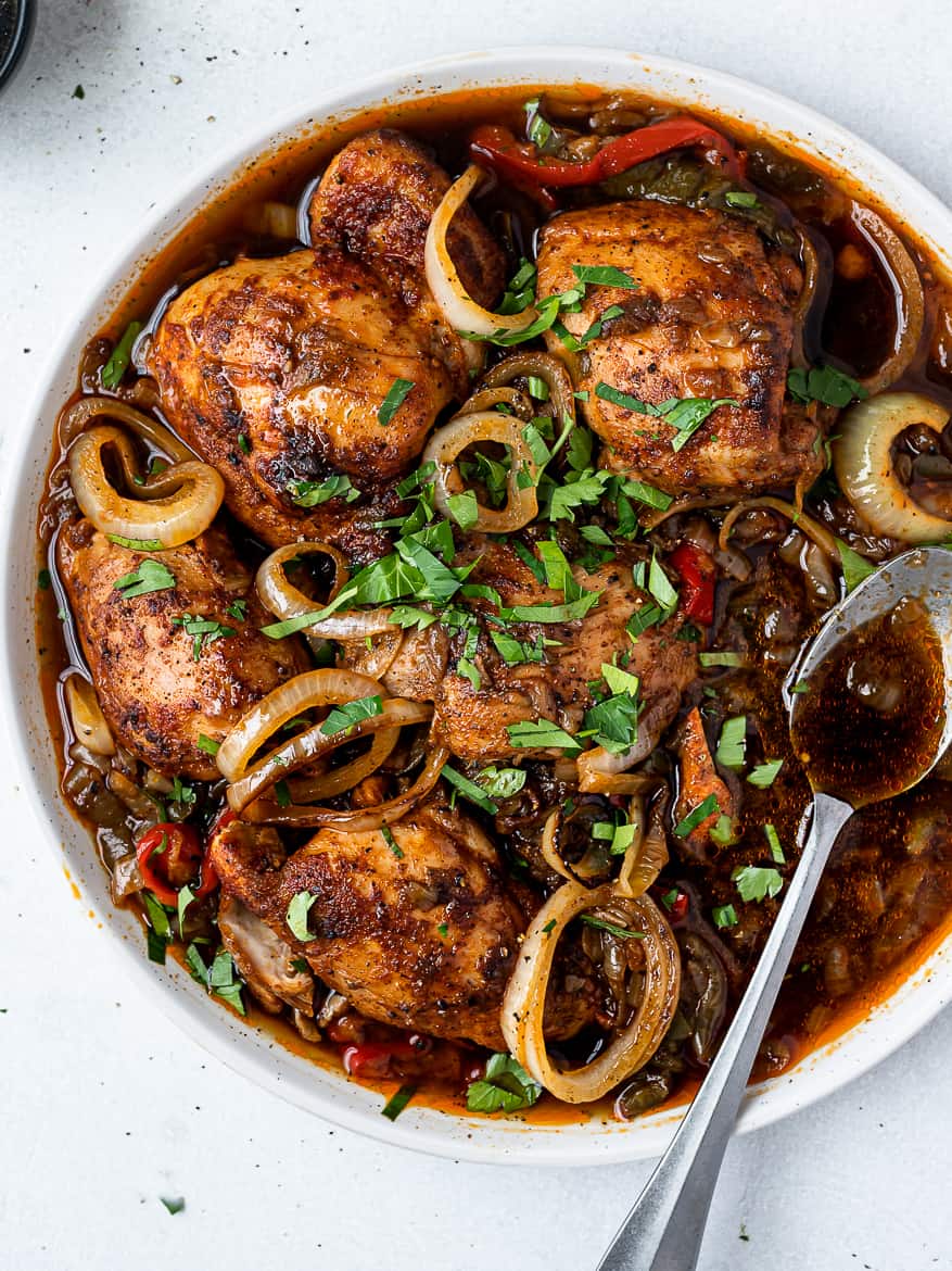 Pressure Cooker Chicken Thighs