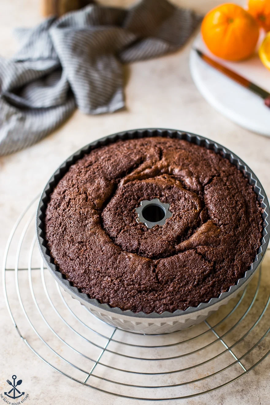Chocolate Orange bundt cake